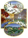 seasons sampler card